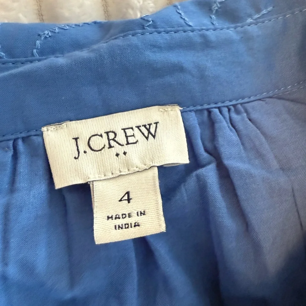 J. Crew Classic Blue Women’s Dress - Picture 2 of 6